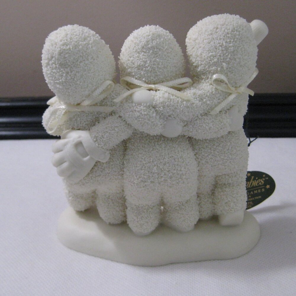 Rare Department 56 Snowbabies Good Sports Good Friends Starlight Games Limited - Picture 4 of 11